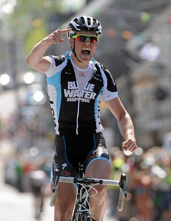 Stage 7 winner Lasse Norman Hansen (Blue Water Cycling)