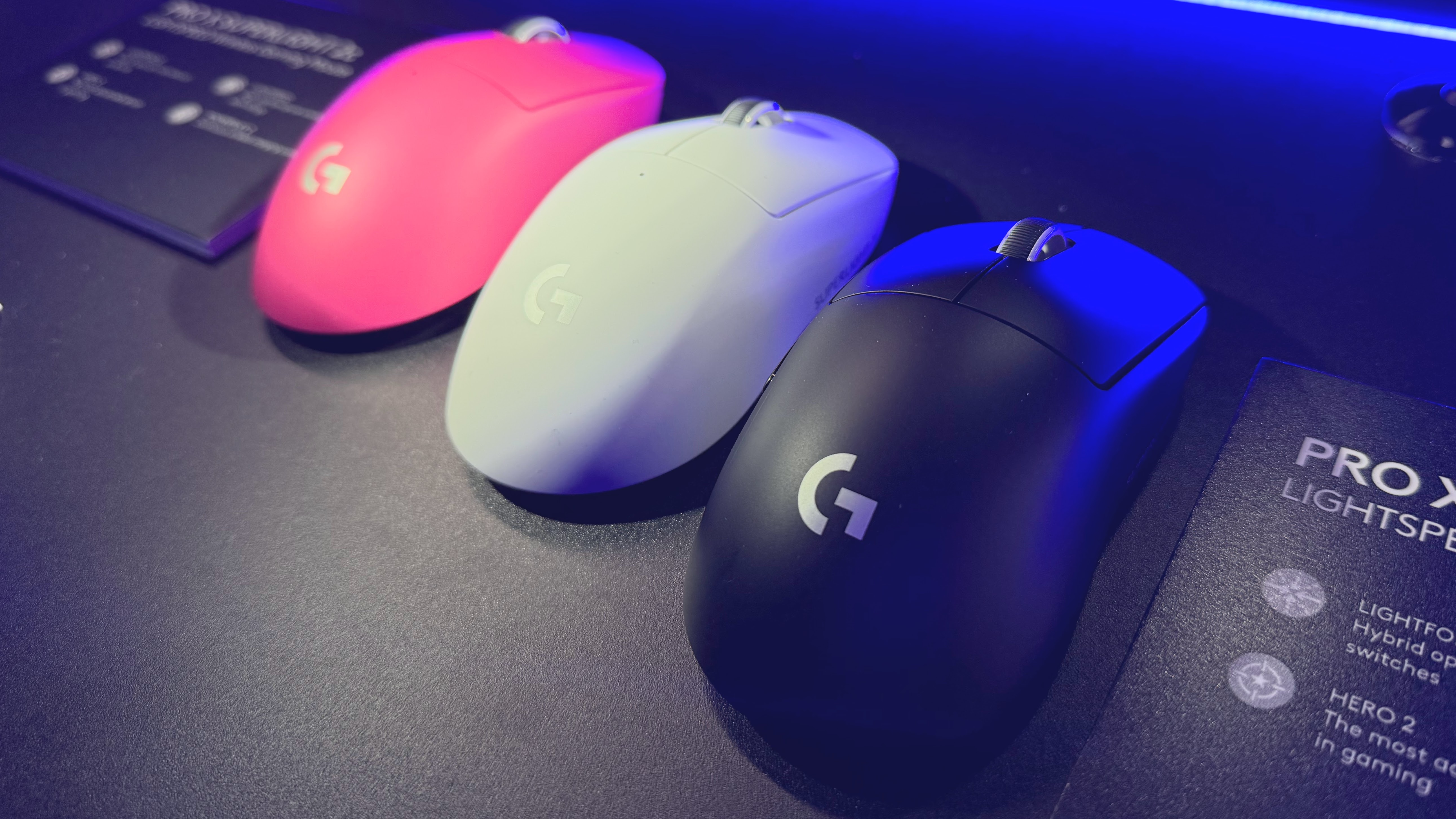 an image of the Logitech G Pro X Superlight 2c gaming mouse