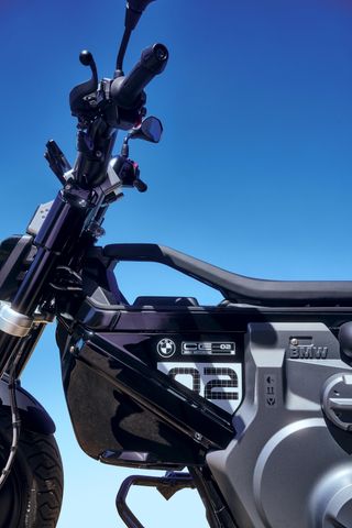 BMW Motorrad CE 02 electric scooter detail