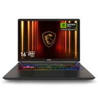 MSI Vector 16 HX AI | RTX 5070 Ti (140 W) | 16 GB DDR5 MSI Vector 16 HX AI | RTX 5070 Ti (140 W) | 16 GB DDR5