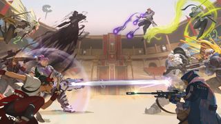 Key art for Overwatch 2's Stadium Mode