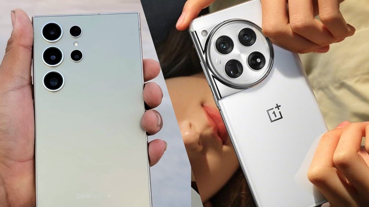 „Samsung Galaxy S24 Ultra“ ir „OnePlus 12“: kuris flagmanas laimės?