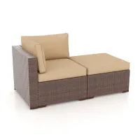 Latitude Run Wicker Outdoor Lounge Chair