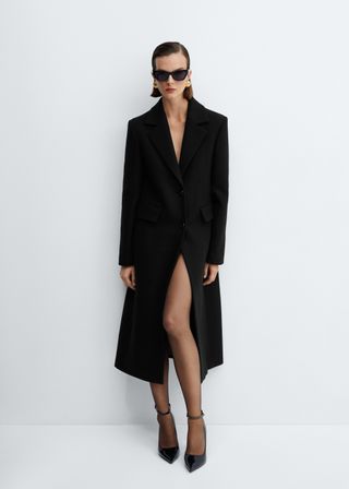 Structured Wool Coat - Women | Mango Usa