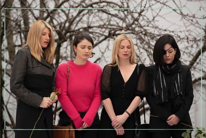 Sharon Horgan, Eve Hewson, Eva Birthistle and Sarah Greene in “Bad Sisters,”