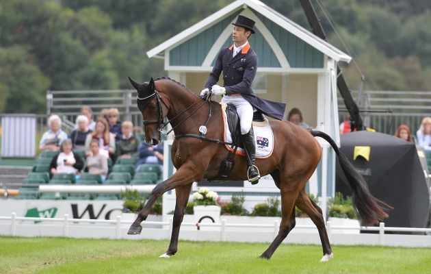 Chris Burton - Nobilis 18 Burghley Horse Trials 2016 - Dressage