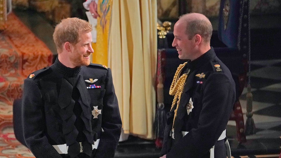 Prince Harry and Prince William Share Another Cute Best Man Moment at ...