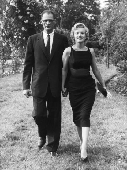 Marilyn Monroe with Arthur Miller