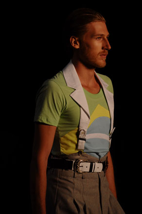 National pride lends bold colour at Amapô men.