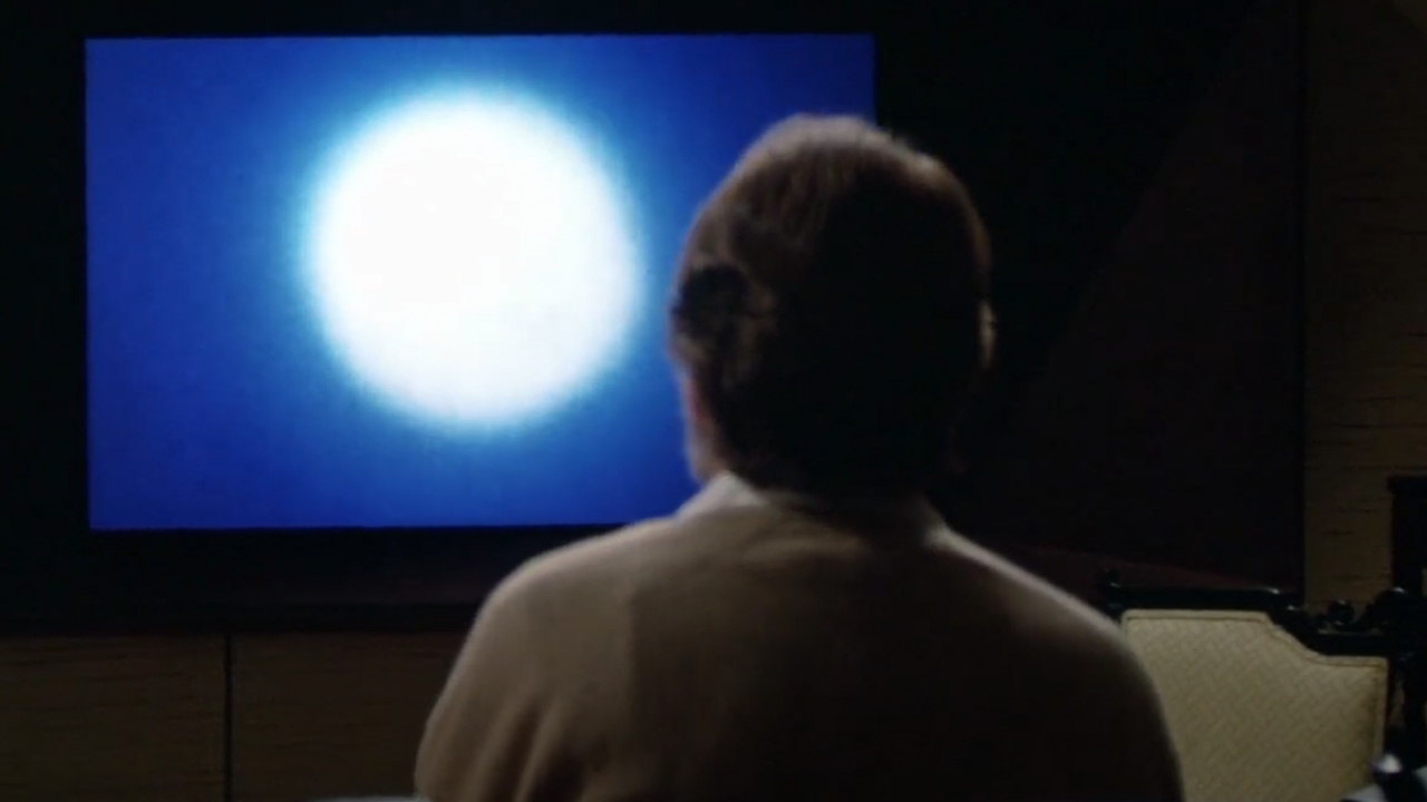 the back of a man&#039;s head in Demon Seed
