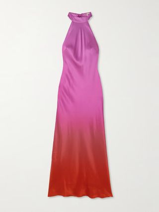 Rixo, Savona dégradé silk gown