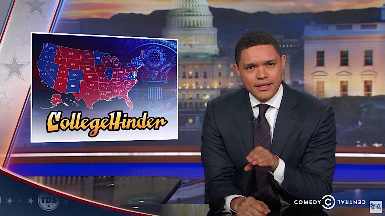 Trevor Noah counts the ways the Electoral College is undemocratic