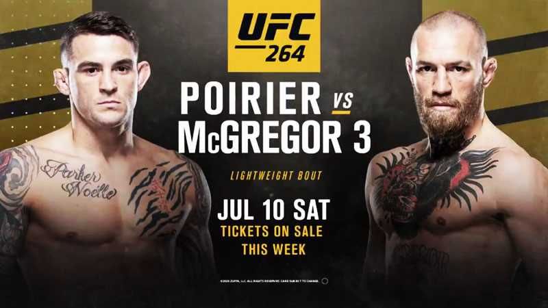 Ufc 264 main event time