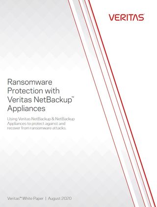 Veritas NetBackup - how to protect from ransomware whitepaper