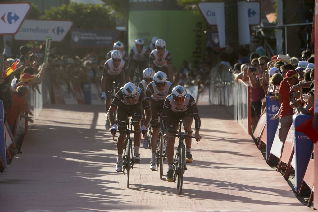 Ag2r-La Mondiale approach the finish line