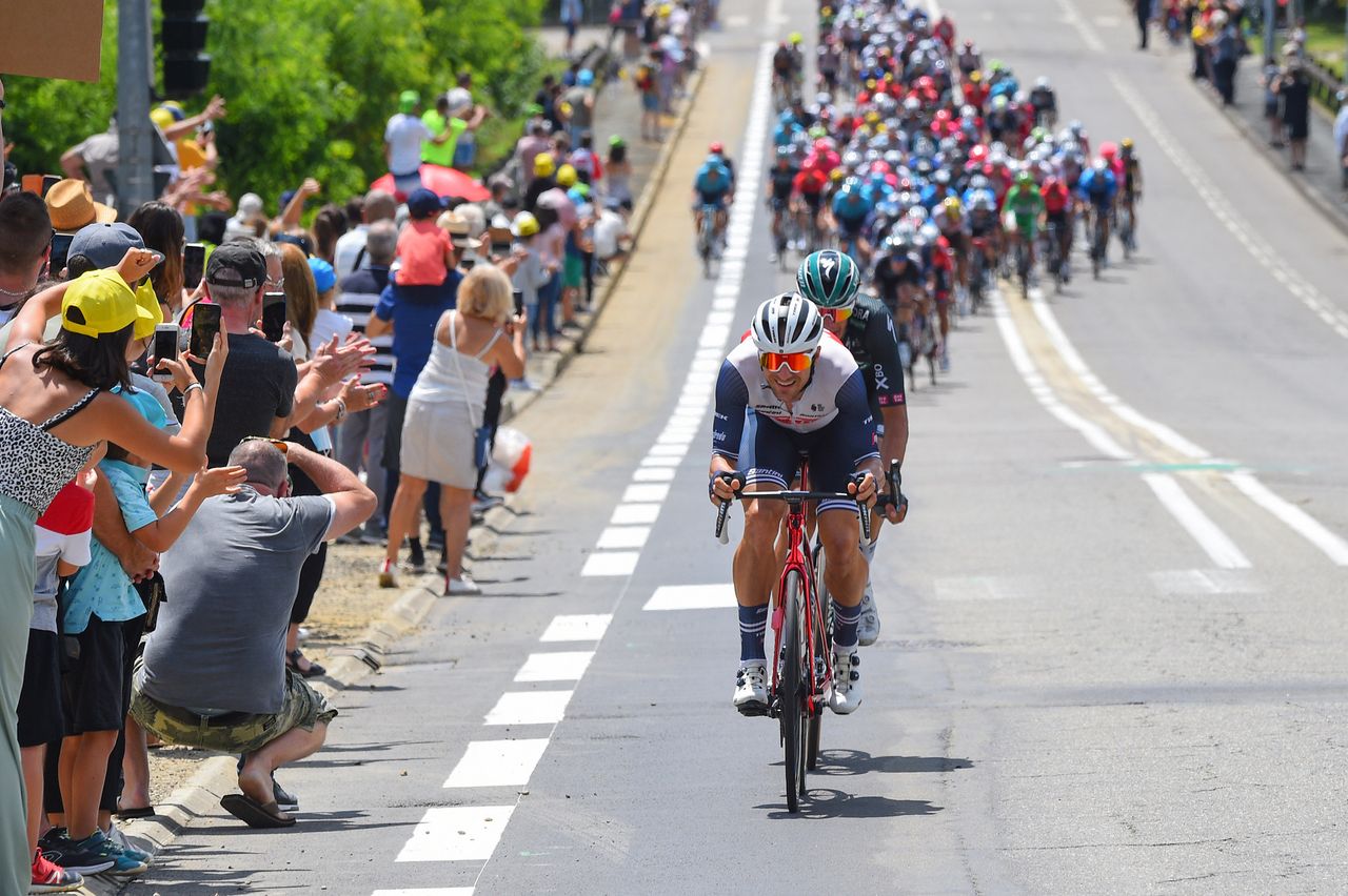 Tour de France 2021 - 108th Edition - 19th stage Mourenx - Libourne 207 km - 16/07/2021 - Jasper Stuyven (BEL - Trek - Segafredo) - photo Dario Belingheri/BettiniPhoto&Acirc;&copy;2021