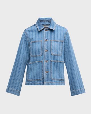 Dahl Striped Denim Jacket