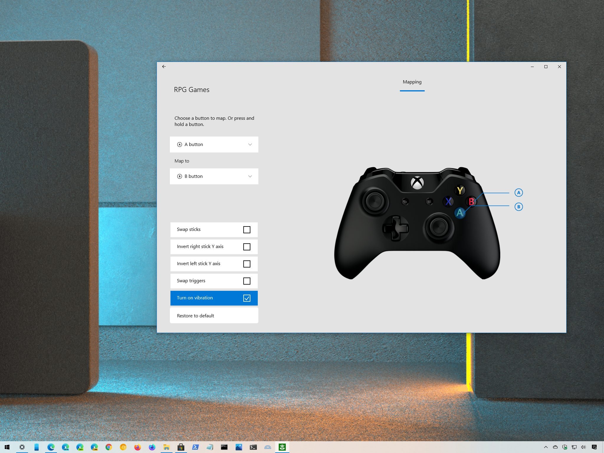 destiny xbox one controller layout