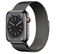Apple Watch 8, 45mm, Graphite Milanese Loop: was $799 now $639 @ Best Buy