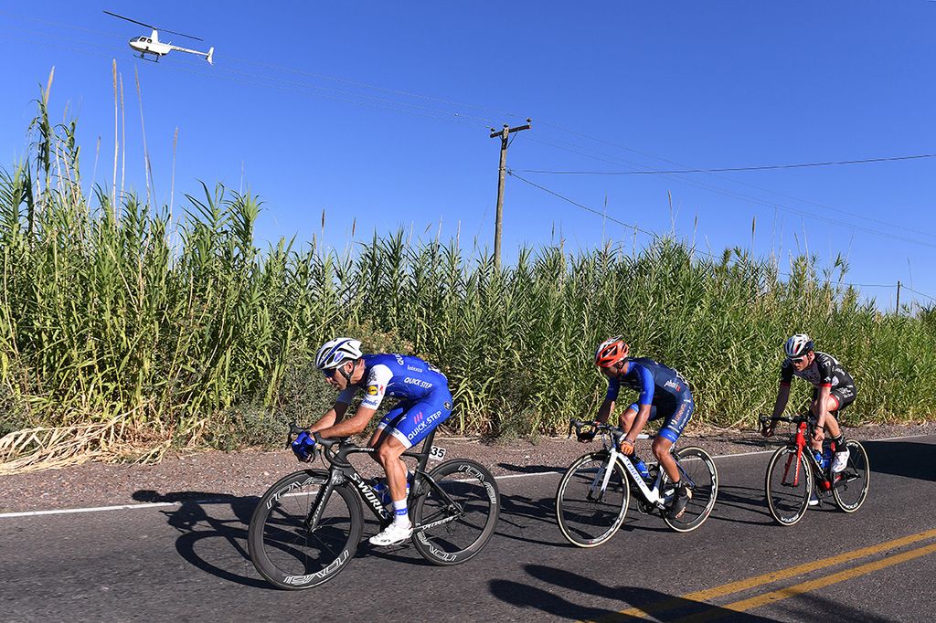 Max Richeze leading the breakaway