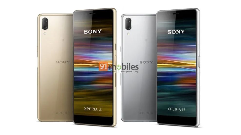 And this is listed as the Sony Xperia L3. Image Credit: 91mobiles