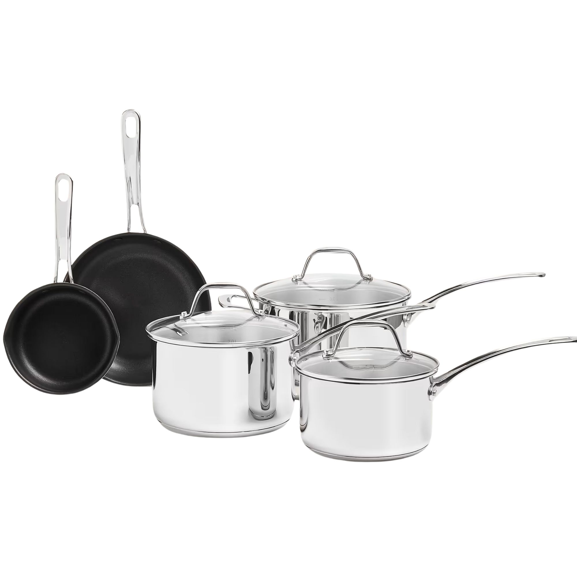 M&amp;amp;S Collection, 5 Piece Stainless Steel Pan Set