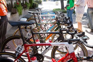 Rally Cycling raised $32,000 for UnitedHealthcare Children's Foundation by auctioning eight custom-painted Diamondback team bikes.