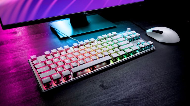 Best gaming keyboards 2021 hero image showing Roccat Vulkan TKL white
