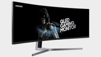 Samsung CHG90 curved ultra-wide gaming monitor | 49" | 3840x1080p QLED | 144Hz 1ms | FreeSync 2 | $899 at Microsoft (save $100)