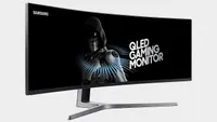 Samsung CHG90 curved ultra-wide gaming monitor | 49" | 3840x1080p QLED | 144Hz 1ms | FreeSync 2 | $899 at Microsoft (save $100)