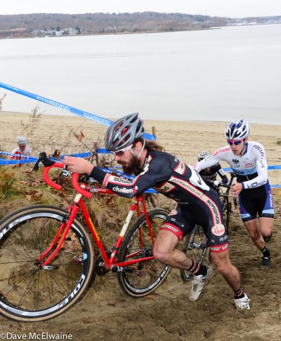 Dan Timmerman (RGM Watches-Richard Sachs) on the steepest run-up