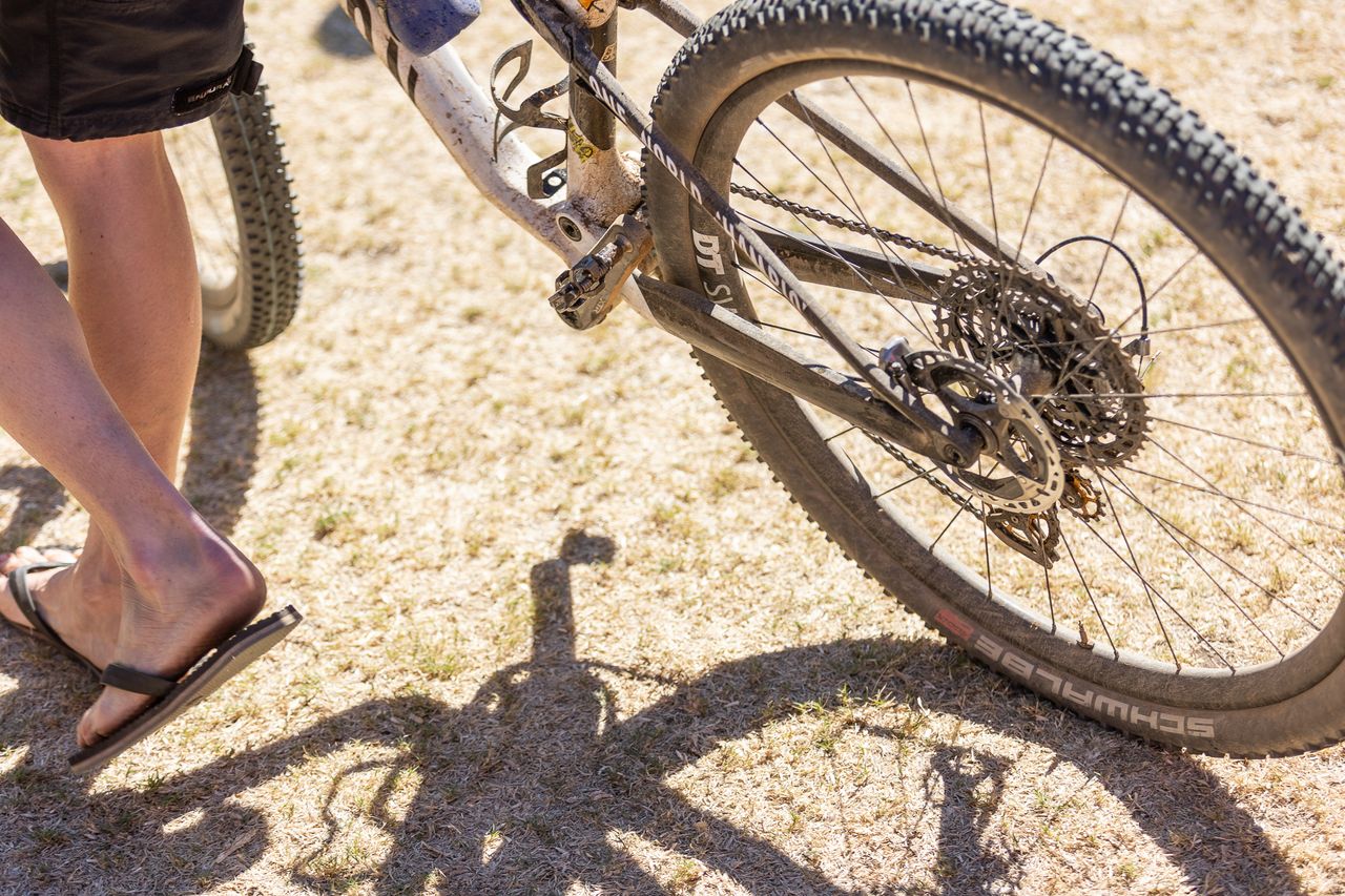 Top secret Canyon Lux spotted at the Cape Epic