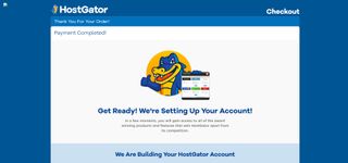 Hostgator homepage