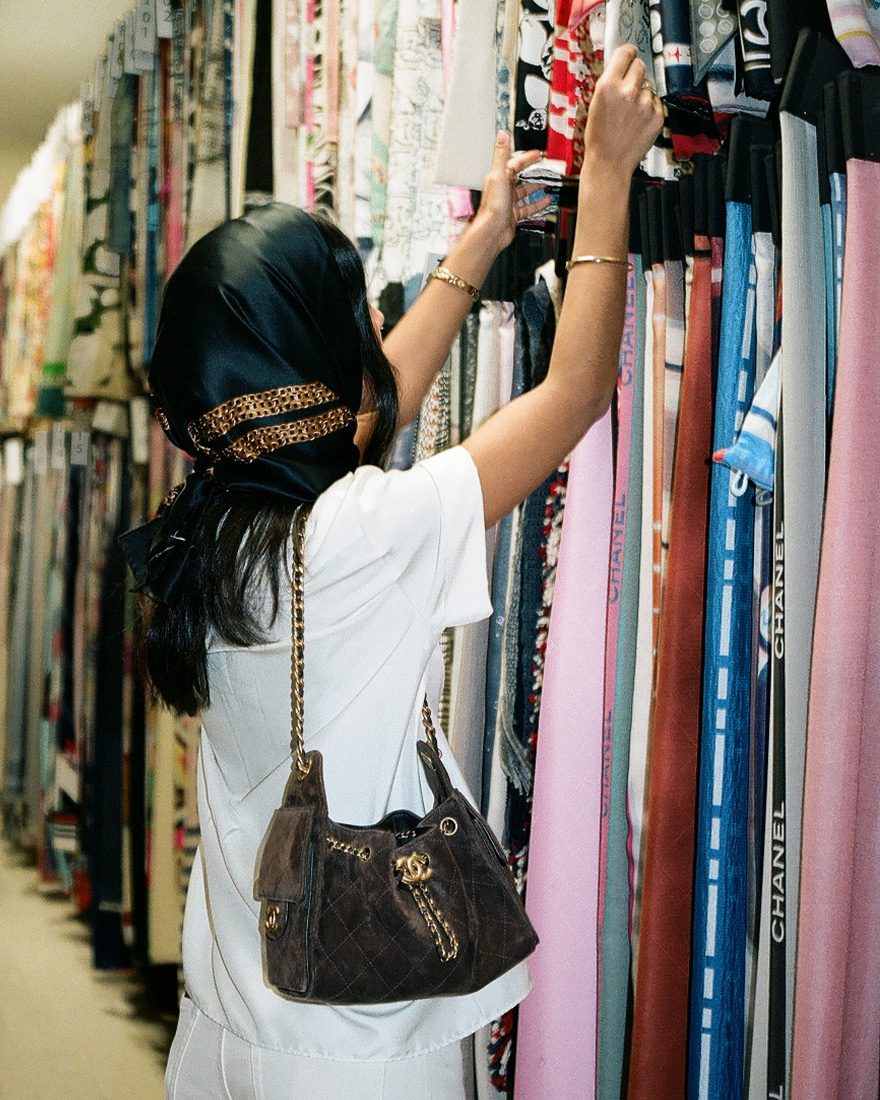 Chanel Mantero scarves