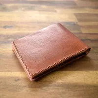 Slim kangaroo leather wallet: Beautiful and durable ($122)