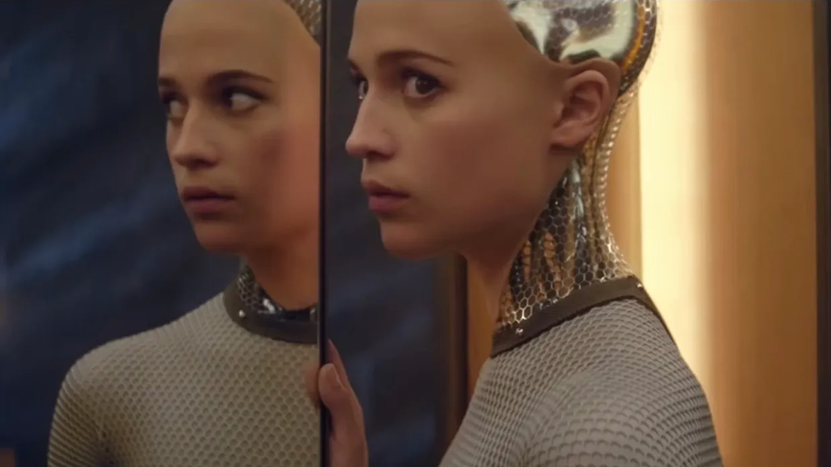 The robot from Ex Machina