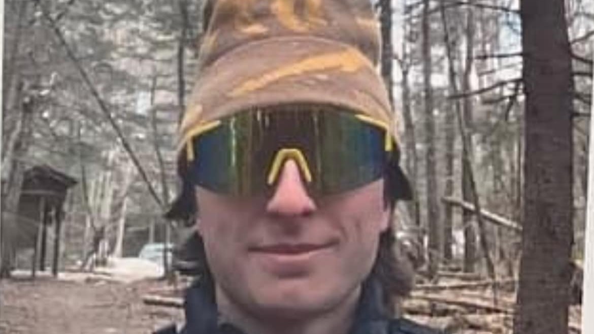 A selfie taken by hiker Leo DuFour before he went missing