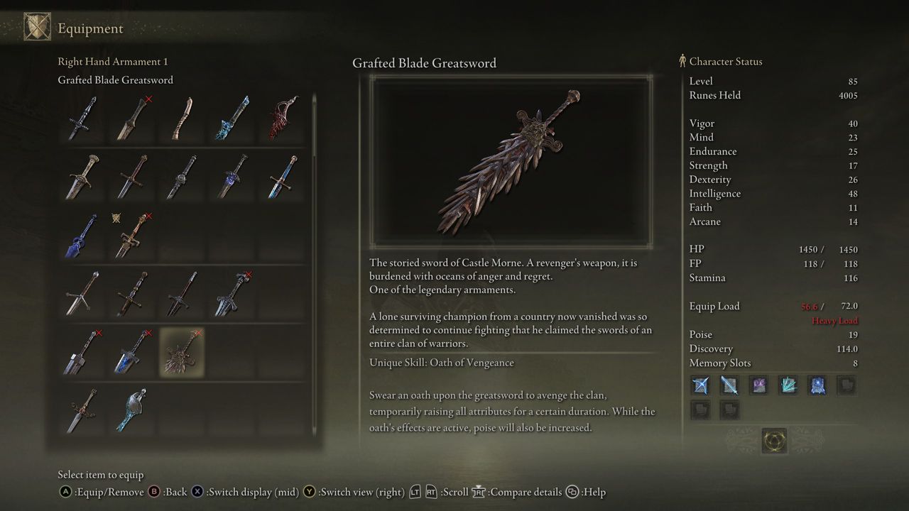 grafted blade lore