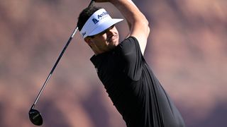 Beau Hossler takes a shot at the Black Desert Championship