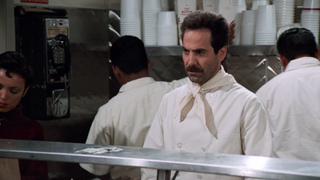Yev Kassem in The Soup Nazi, one of the best seinfeld episodes