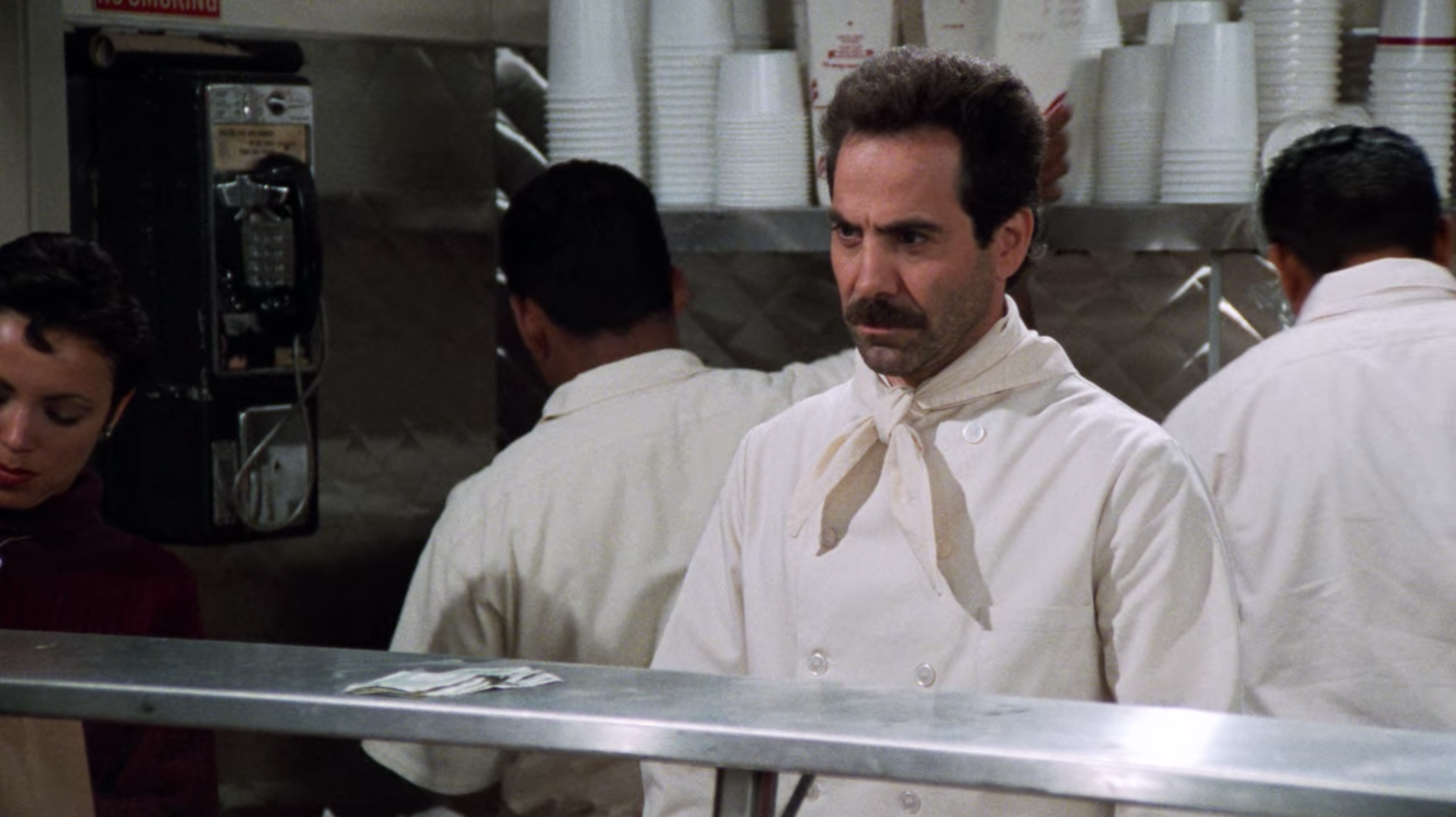 Yev Kassem in The Soup Nazi, one of the best seinfeld episodes