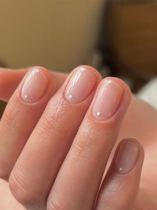 Minimalistic Dot Nail Design by Georgia Rae