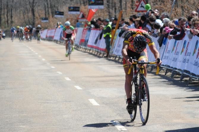 Mancebo in the finish line