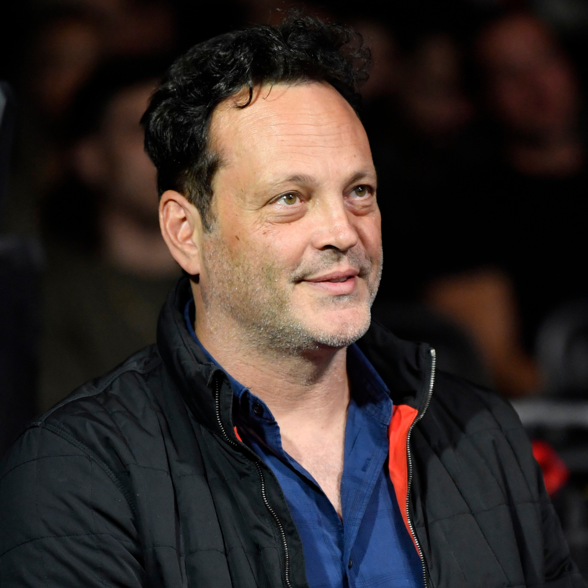 Vince Vaughn attends the UFC Fight Night event at UFC APEX 2021