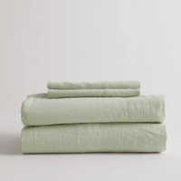 Quince European Linen Sheet Set | Was $239.00, now $129.90 at Quince