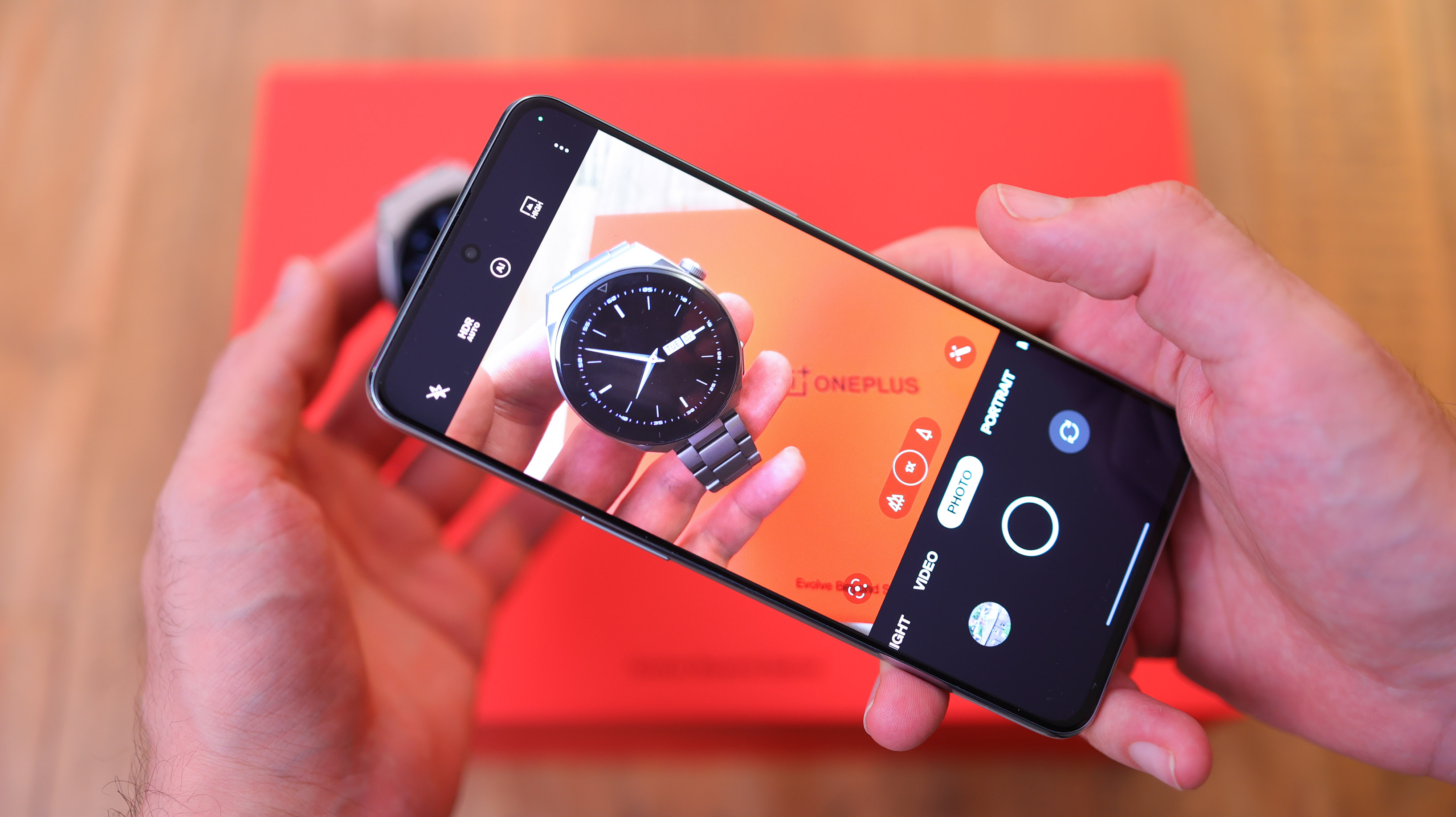 A photo of the OnePlus 10T smartphone