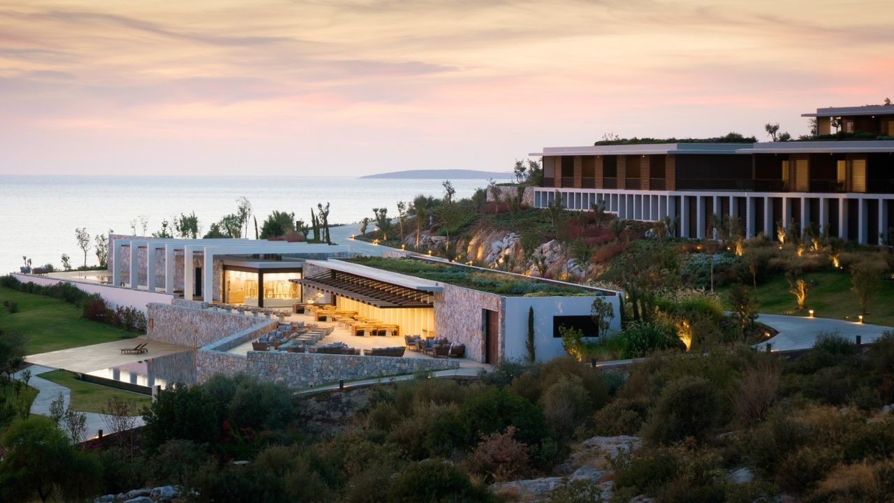 Six Senses Kaplankaya is located on the Aegean Sea 