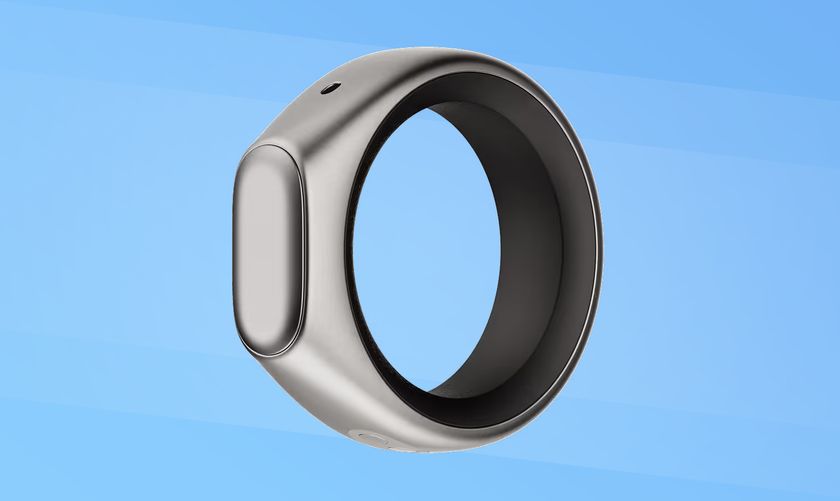 Stream Ring on a blue background