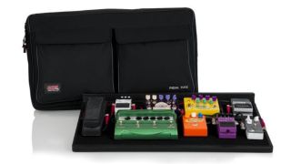 A Gator GPT-PRO-PWR pedalboard with soft carry case