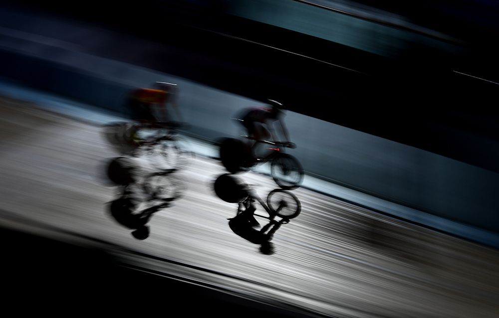 A general view during the 10km Points Race on day three of the London Six Day